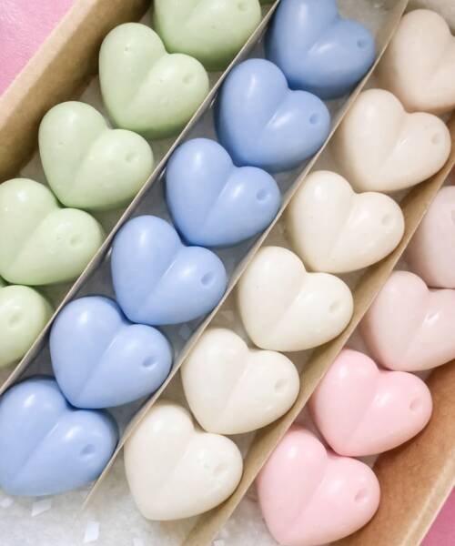 Box of 24 Soy Wax Melts Fabric Soft Box