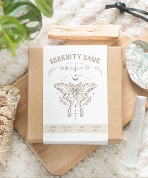 SERENITY SAGE RELAXATION SMUDGE KIT